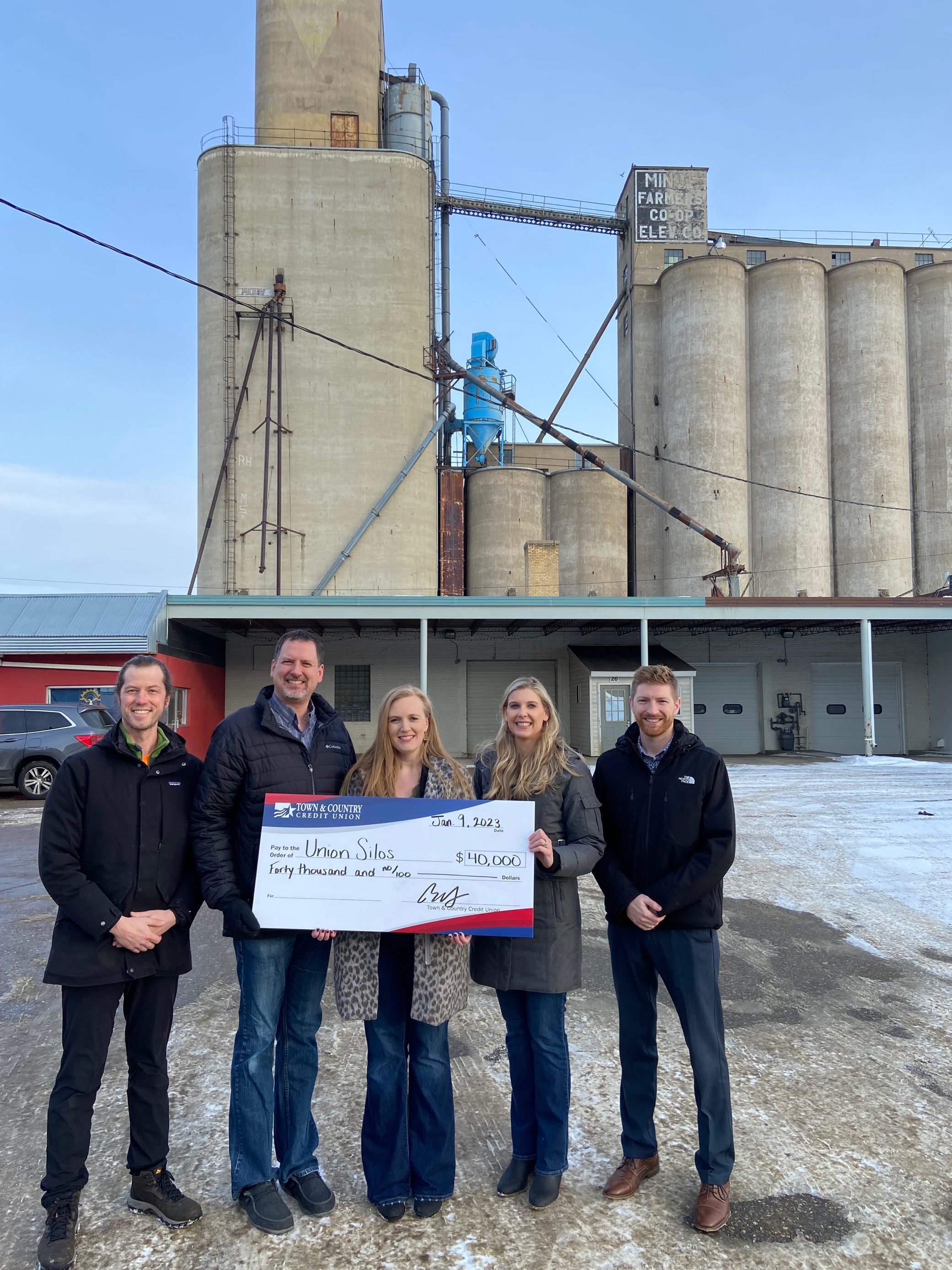 Town & Country Check Presentation to Union Silos Project